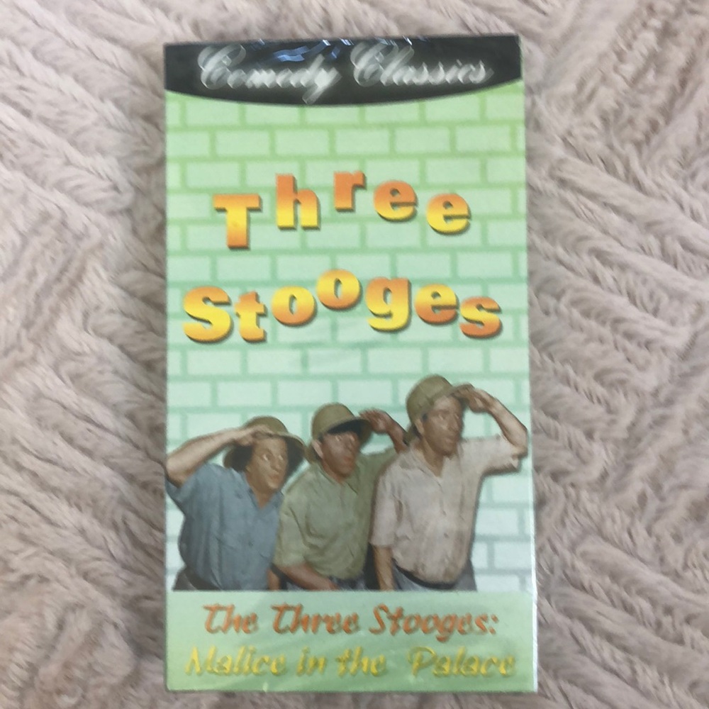 NWT The Three Stooges: Malice in the Palace VHS
